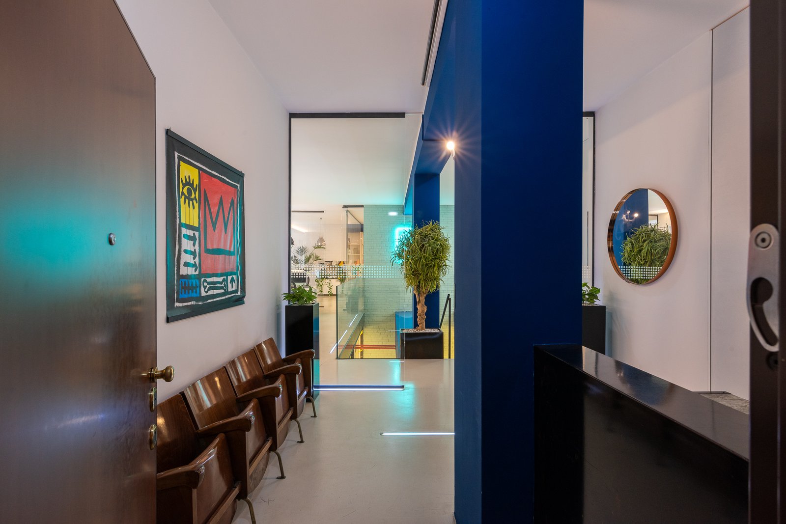 Ingresso e area di accoglienza