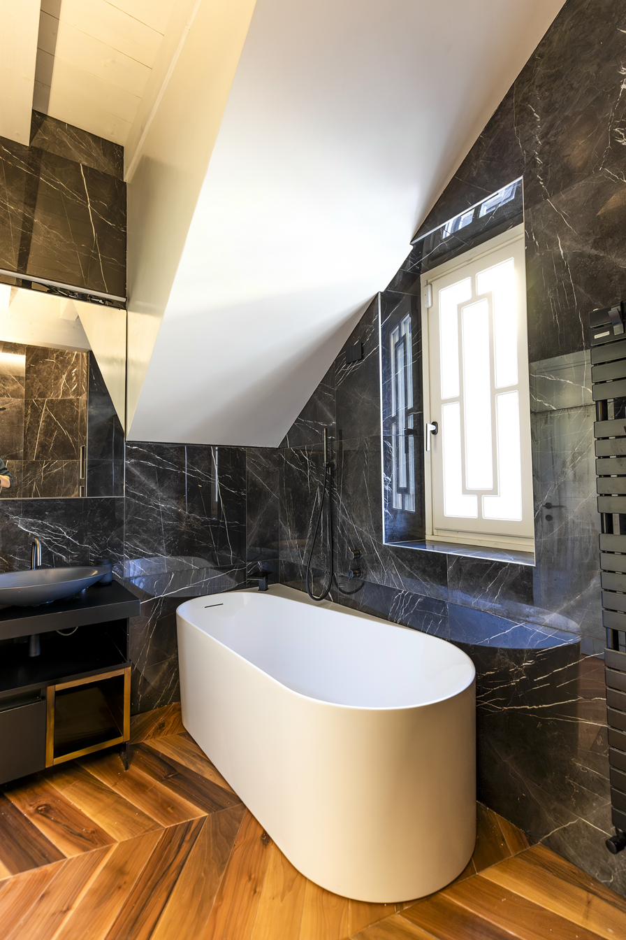 Bagno master con vasca