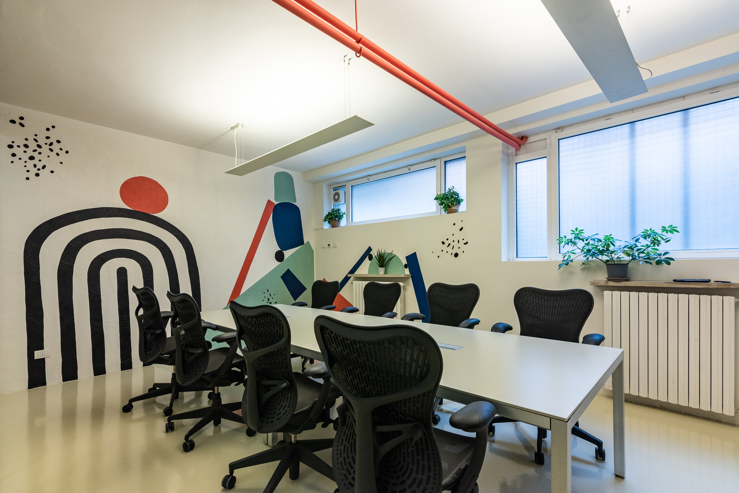 Ufficio al piano sottostante
