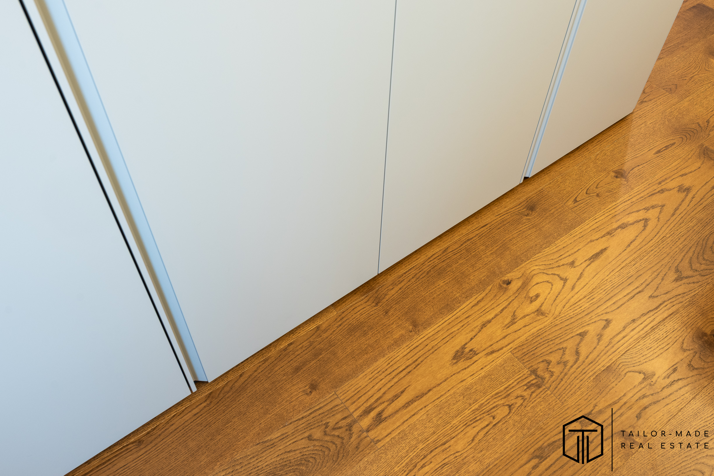 Dettaglio del parquet in rovere